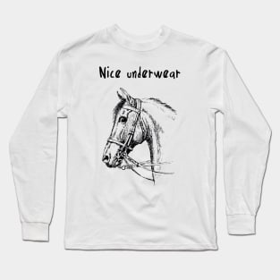 Nice underwear Long Sleeve T-Shirt